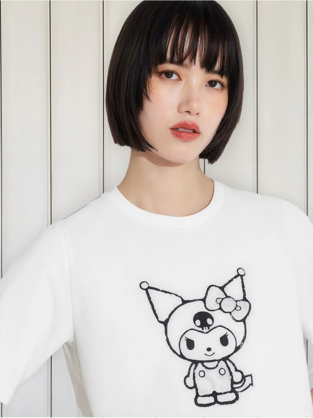 Uniqlo x Sanrio Kuromi White Tshirt